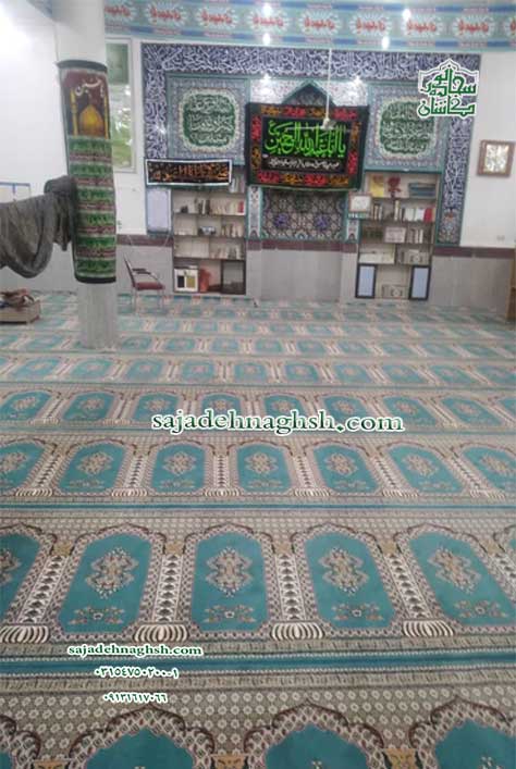 سجادة غرفة الصلاة لمسجد قرية باشي في بوشهر